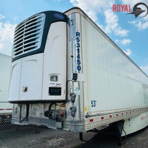 Hyundai 53′ Reefer Flatfloor, clean unit- F7254